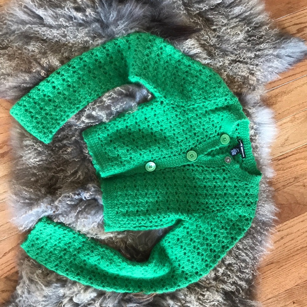 Club Monaco Green cardigan